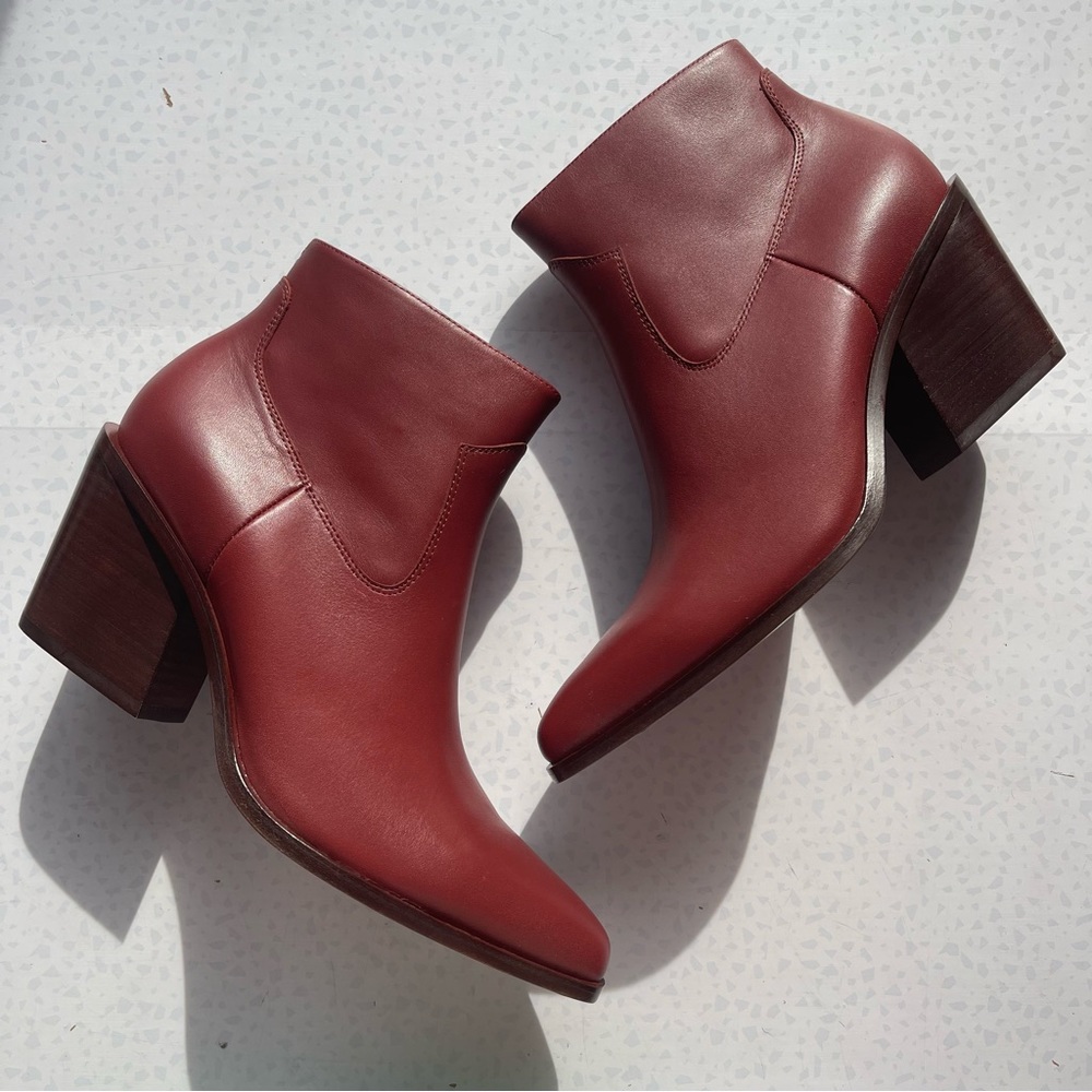 rag & bone Red Ankle Boots